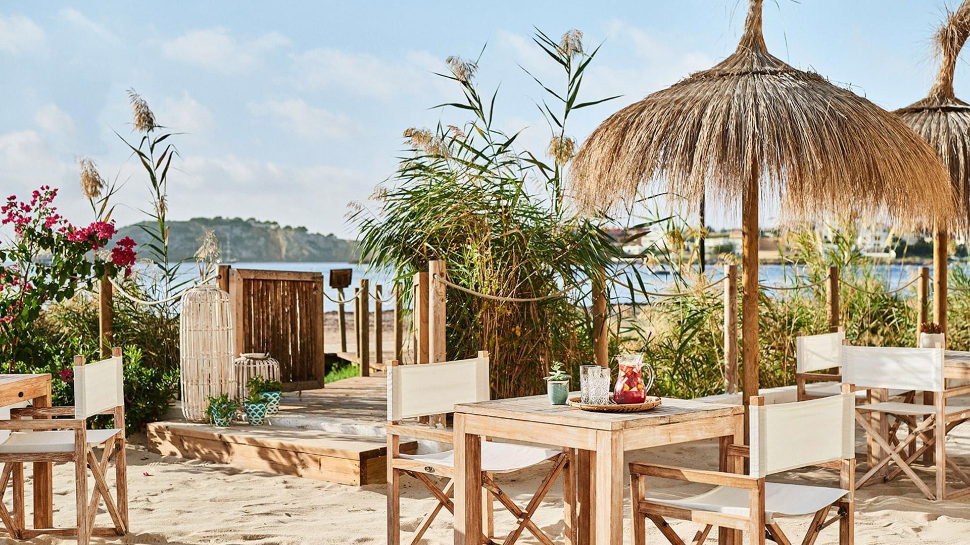 Chambao By the Beach restaurant in Ibiza, Spain
