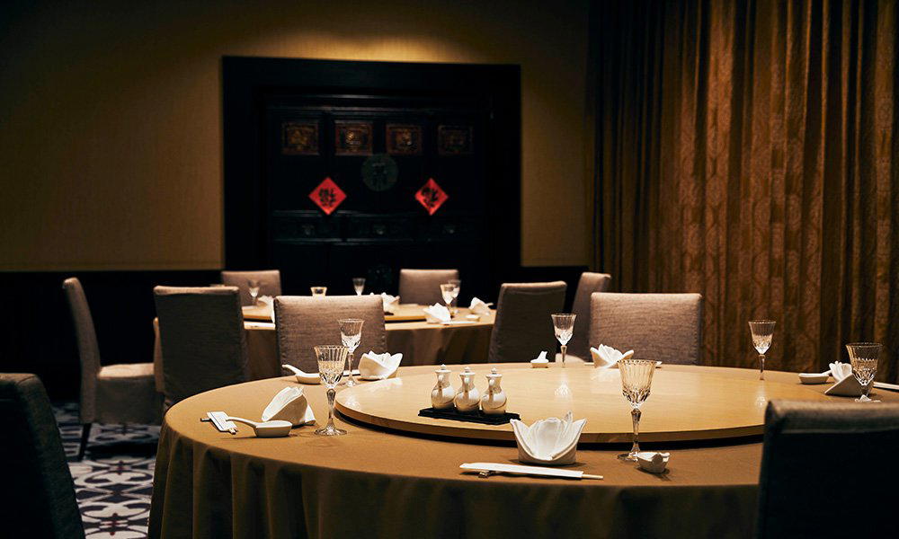 Chinese Dining Nan-en restaurant in Tokyo, Japan
