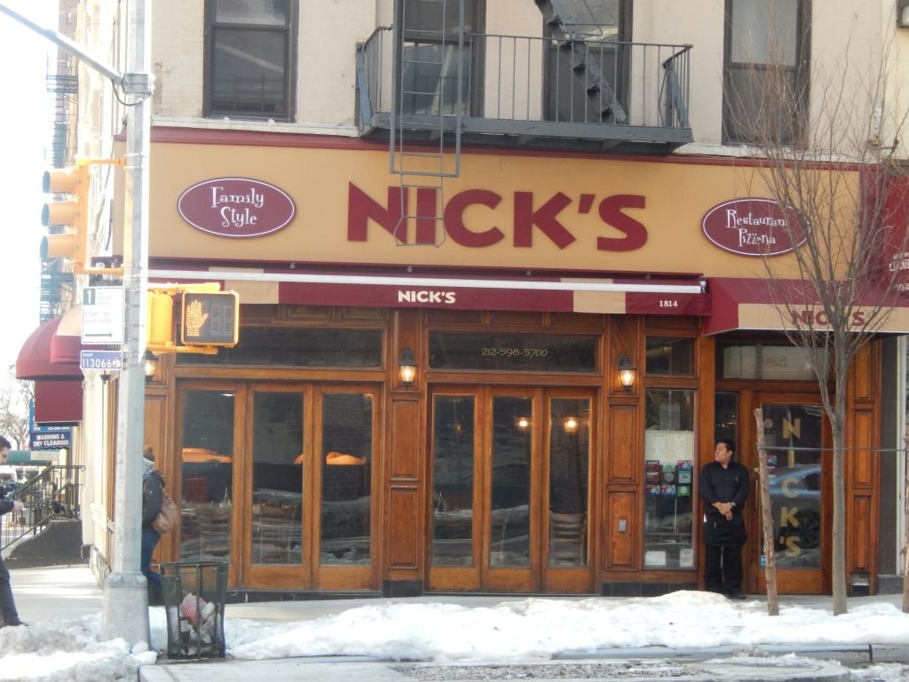 Nick's Pizza restaurant in New York City, United States