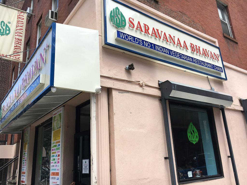 Saravanaas restaurant in New York City, United States