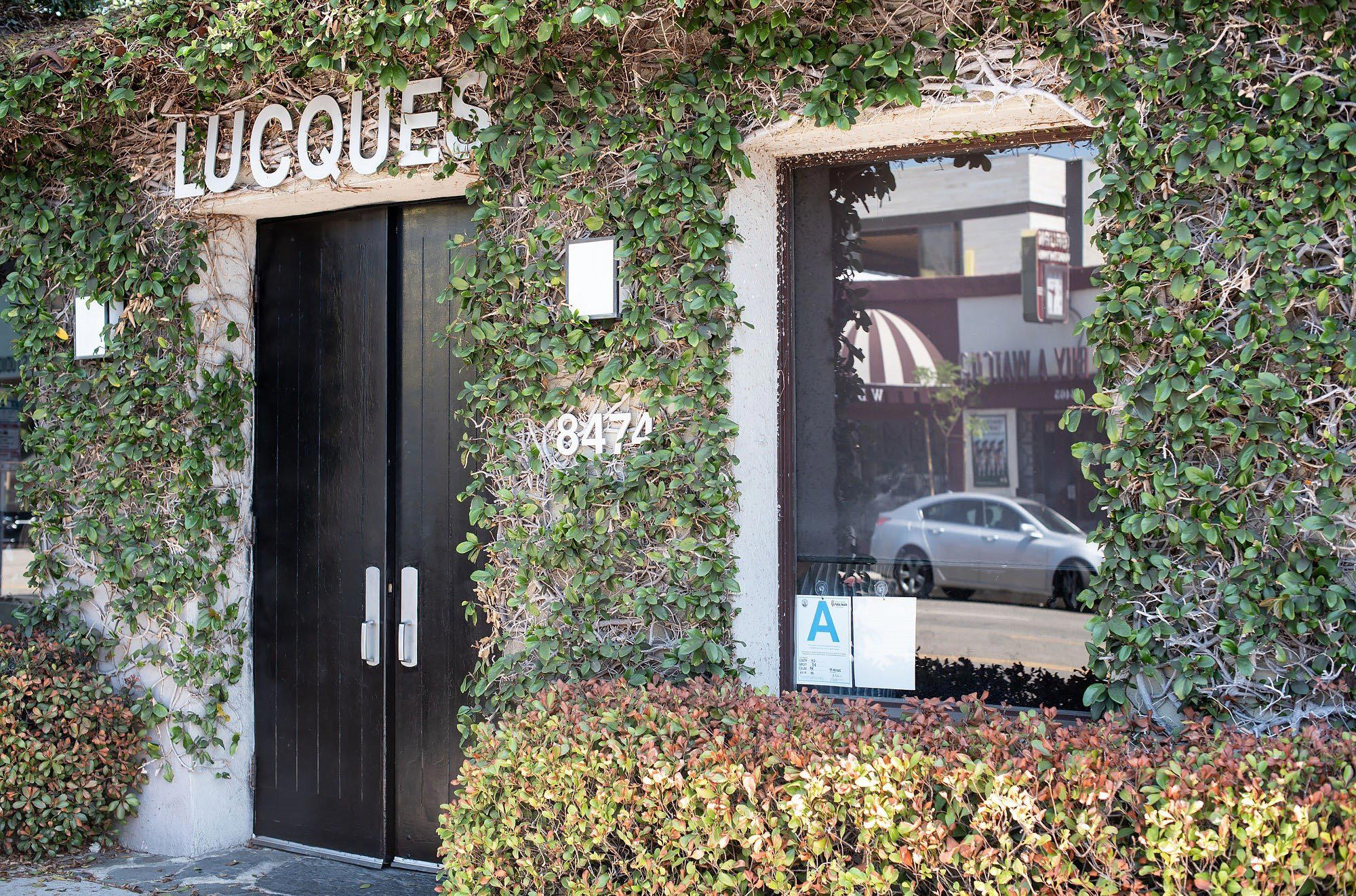 Lucques restaurant in West Hollywood, United States