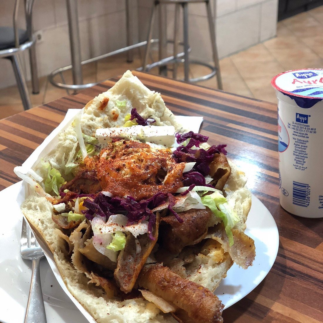 Alanya Döner restaurant in Dusseldorf, Germany