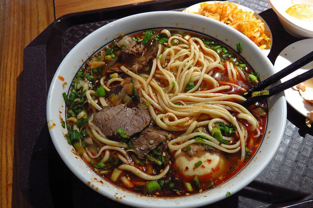 Captain Ma Beef Noodle Soup restaurant in Linxia, China