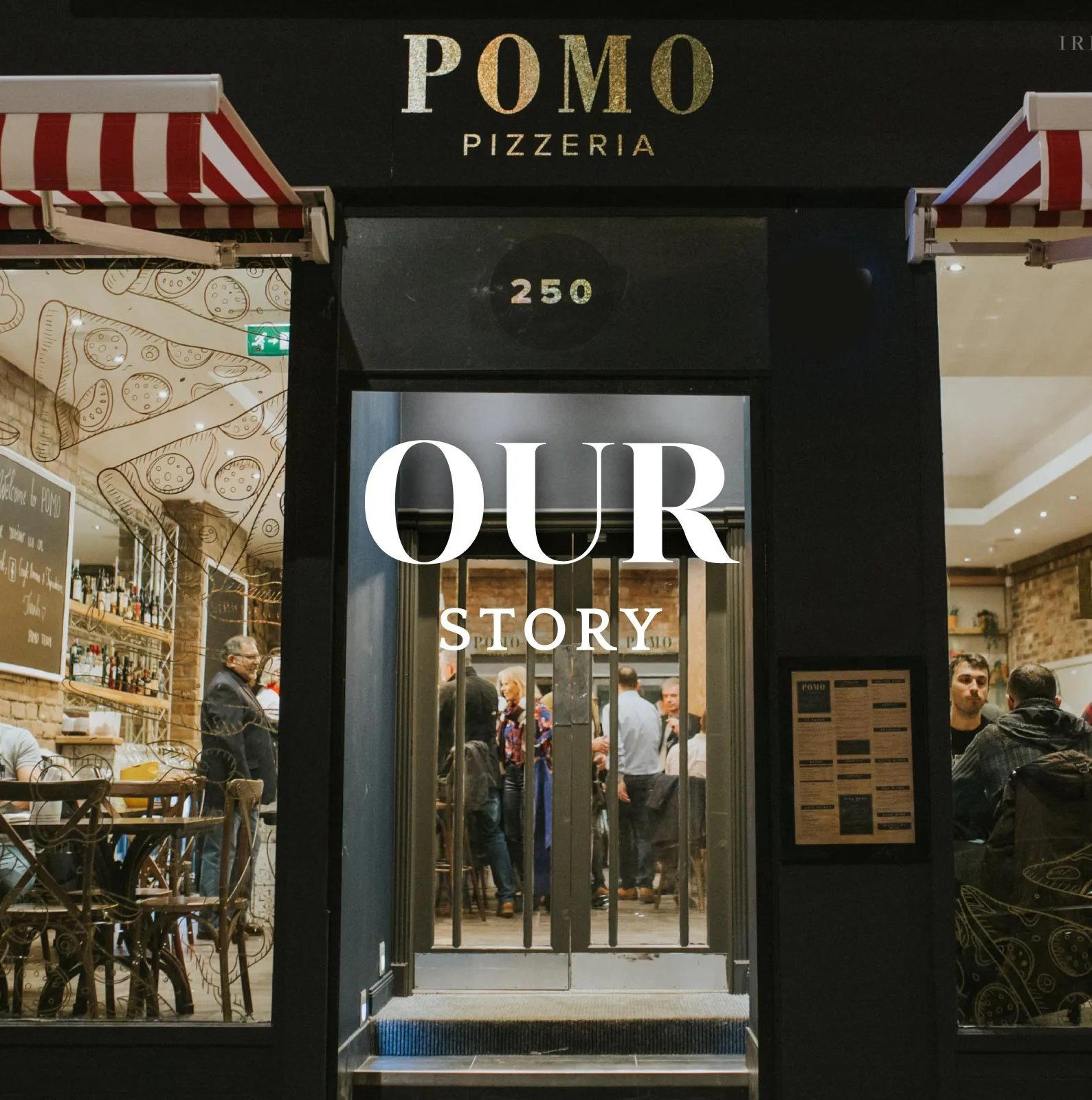 Pomo Pizzeria restaurant in Edinburgh, United Kingdom