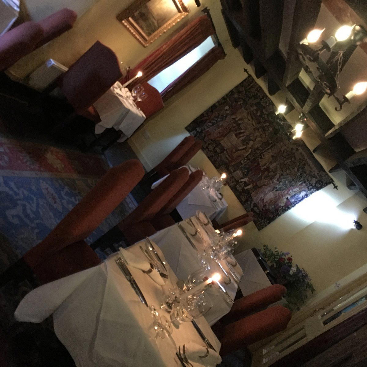 Castle Dining Room restaurant in St Mary S