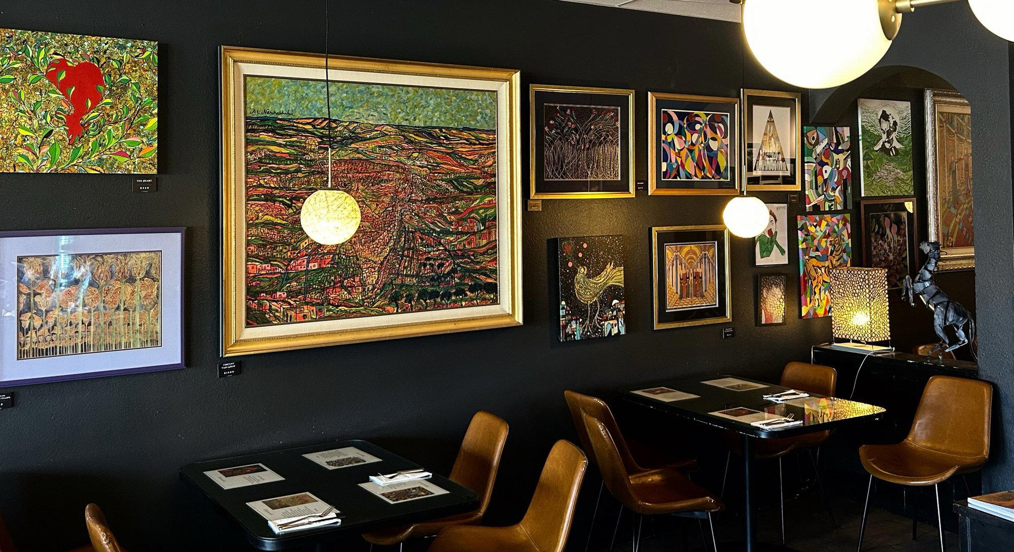 Fairouz Cafe & Gallery restaurant in San Diego, United States