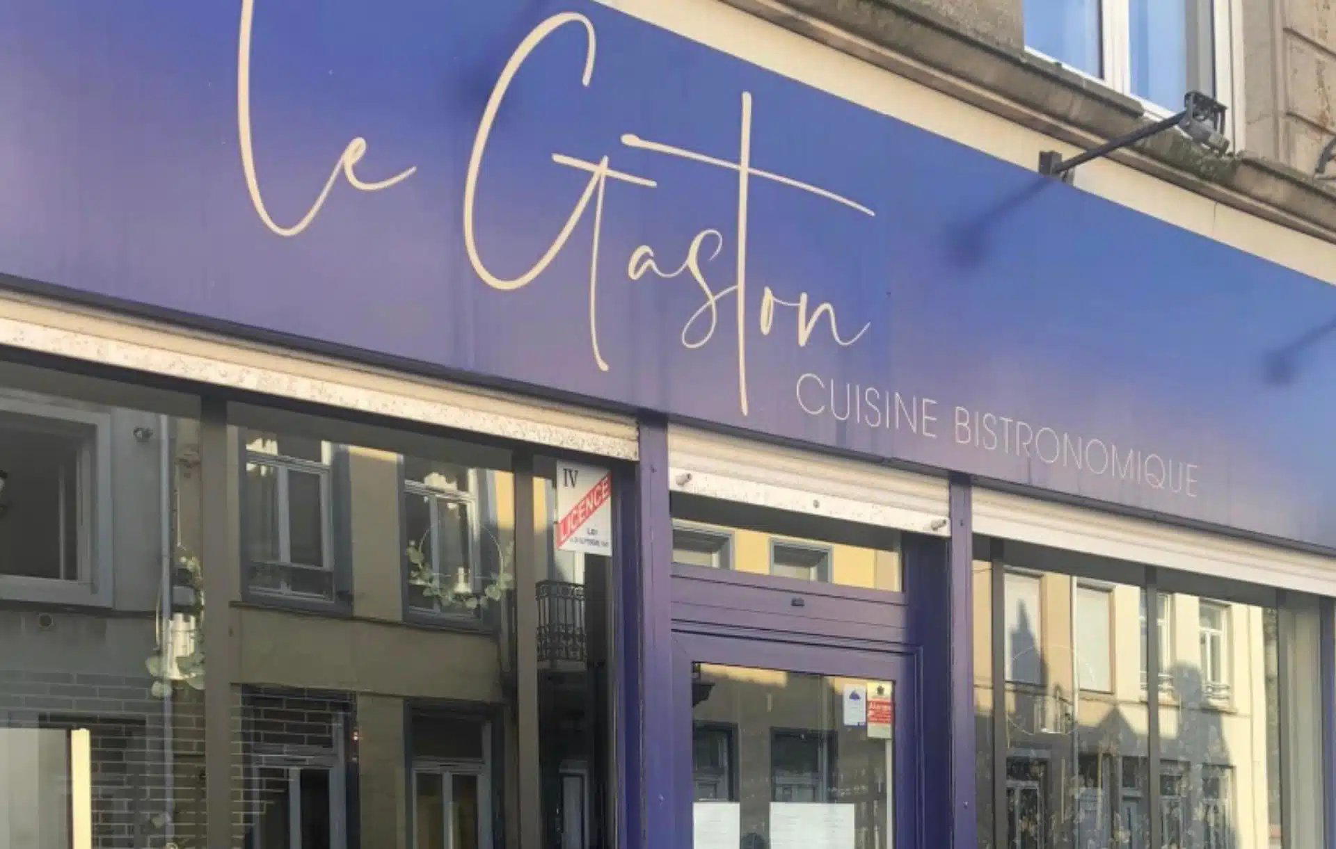 Le Gaston restaurant in Dunkirk, France