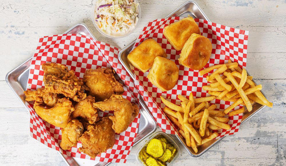 Honey's Kettle Fried Chicken restaurant in Culver City, United States