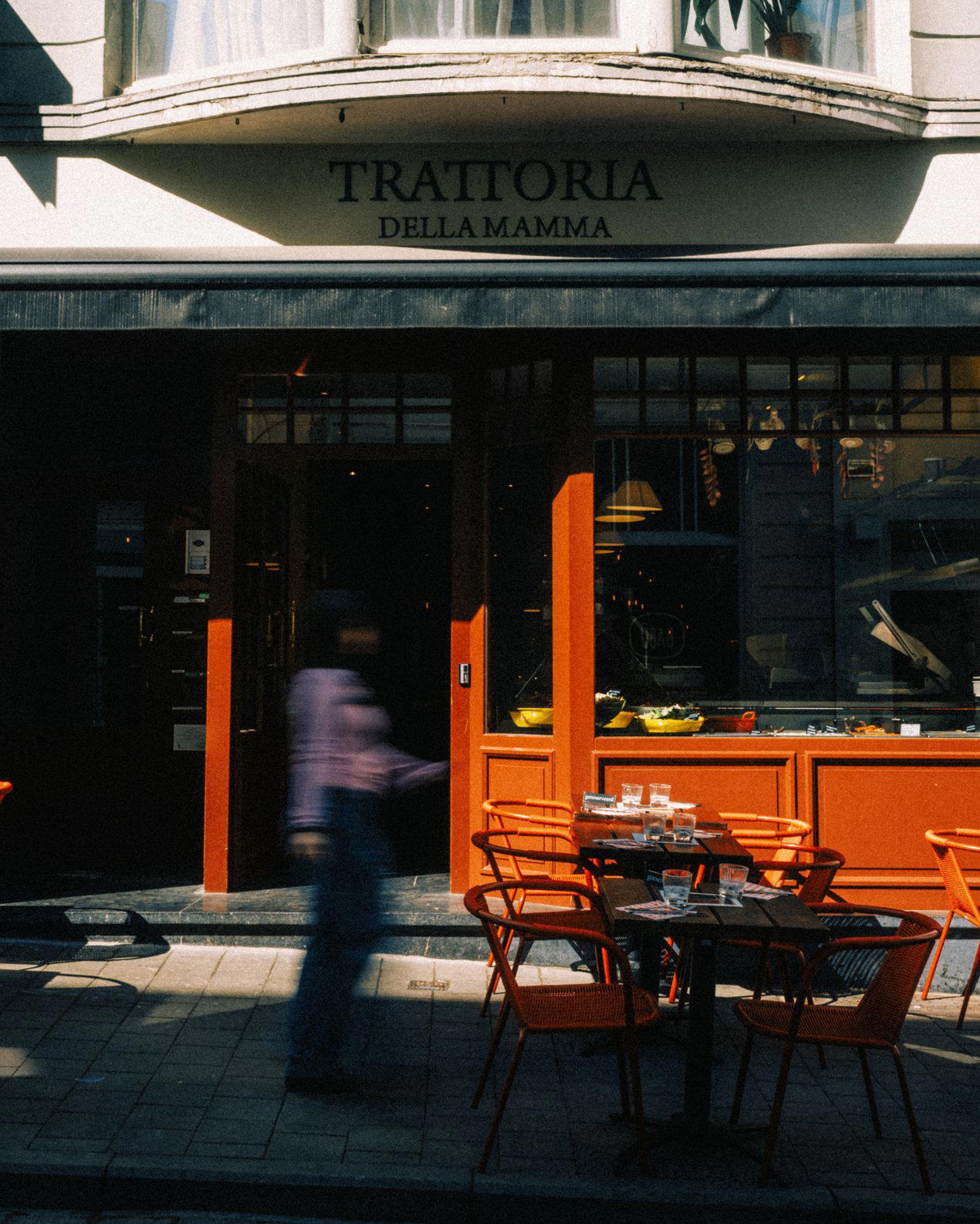 Trattoria Della Mamma restaurant in Ghent, Belgium