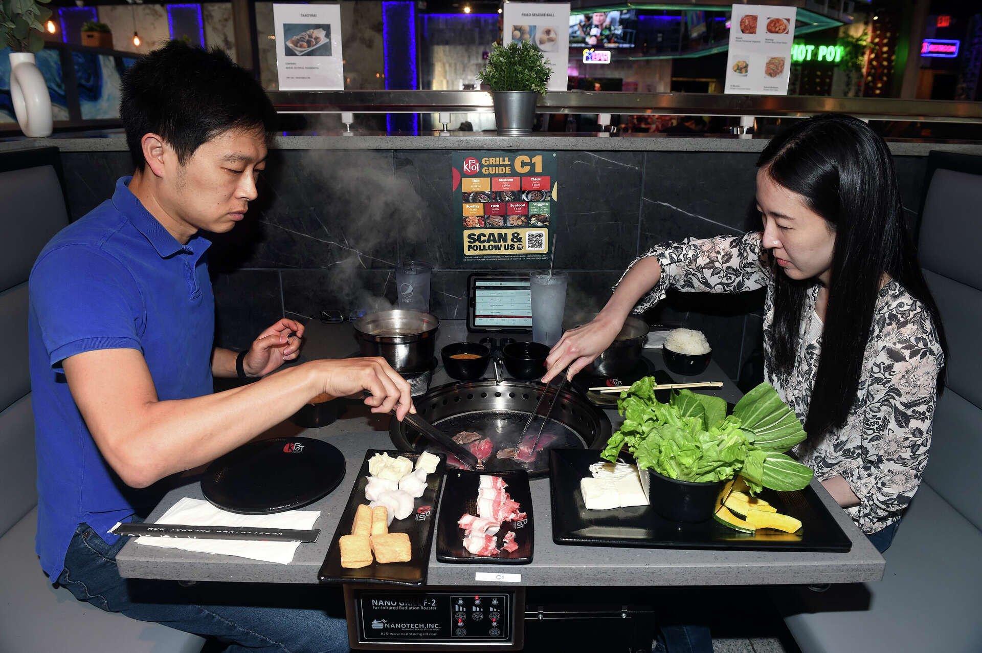 KPOT Korean BBQ & Hot Pot restaurant in San Antonio, United States