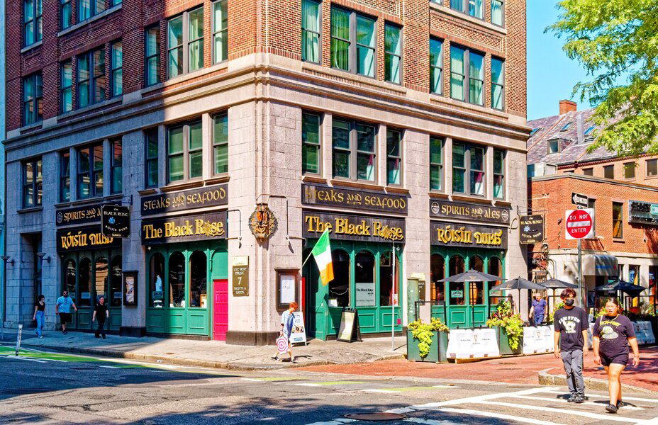 The Black Rose restaurant in Boston, United States
