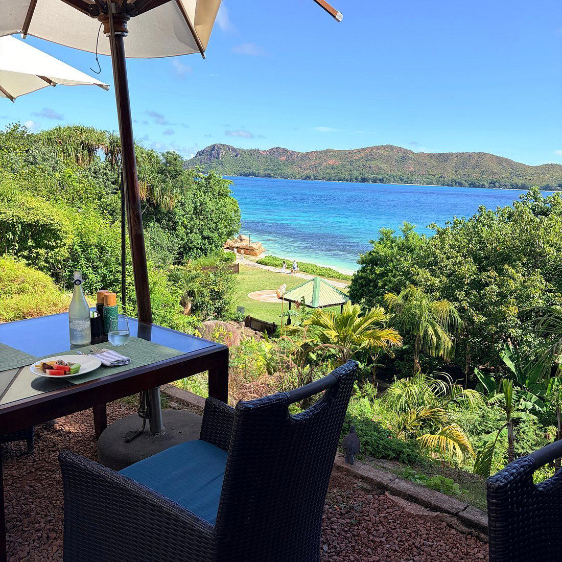 Curieuse restaurant in Praslin
