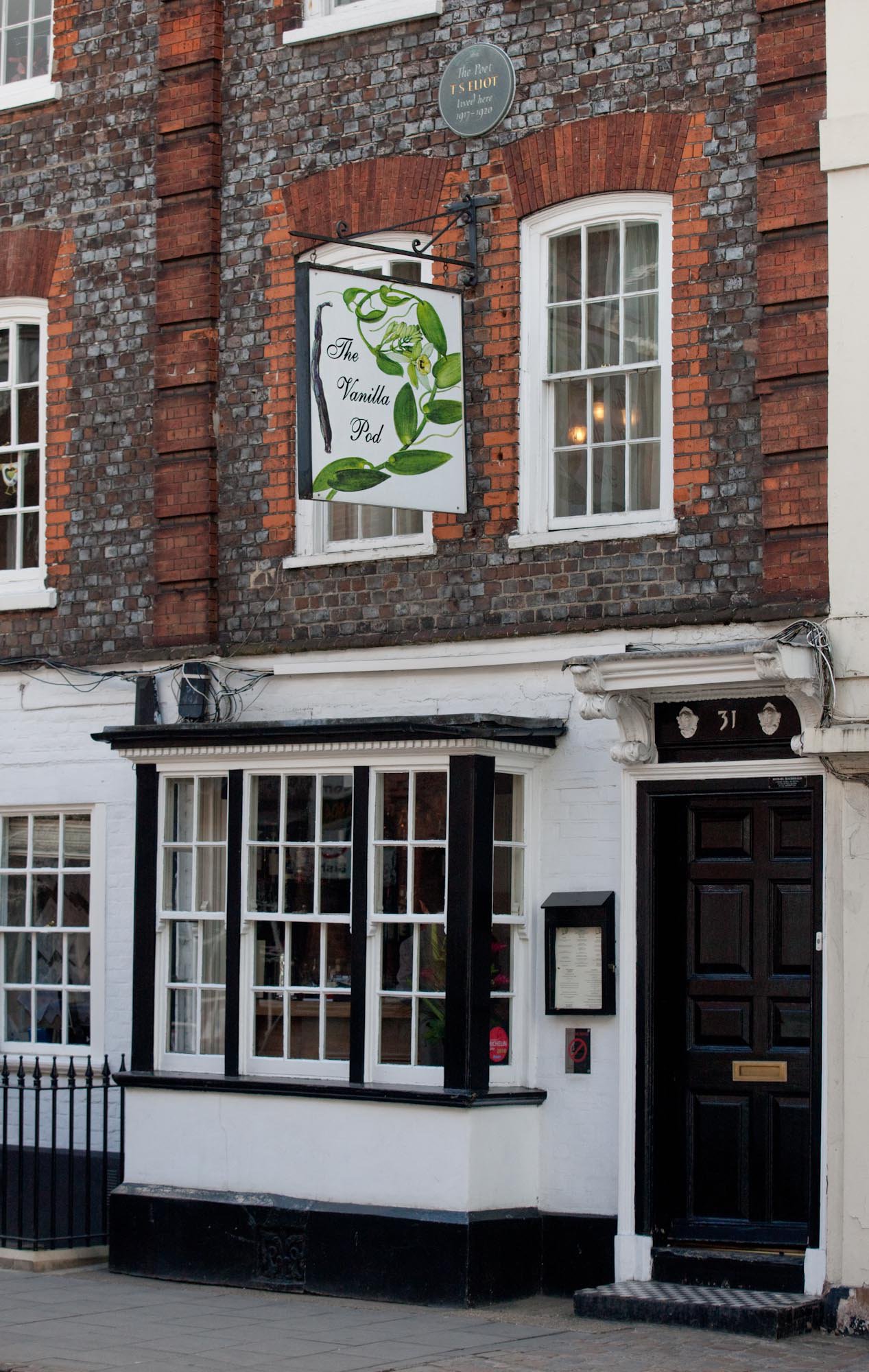 Vanilla Pod, Restaurant in Marlow