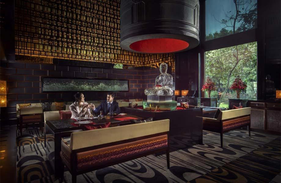 Megu restaurant in New Delhi, India
