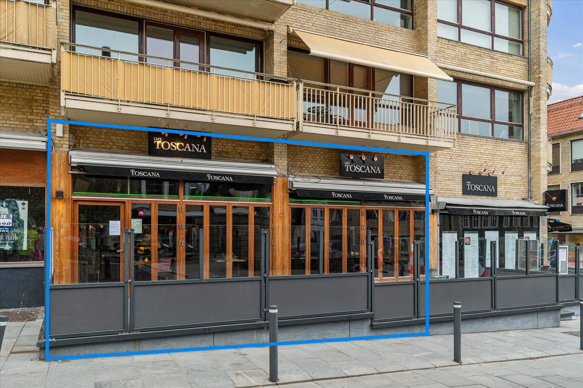 Cafe Toscana restaurant in Randers, Denmark
