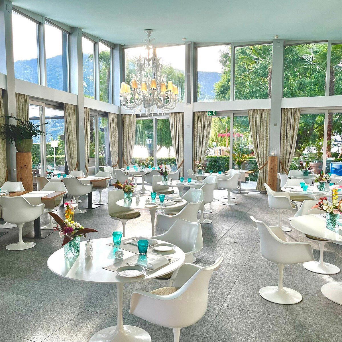 Eden Roc Restaurant, Ascona, Switzerland