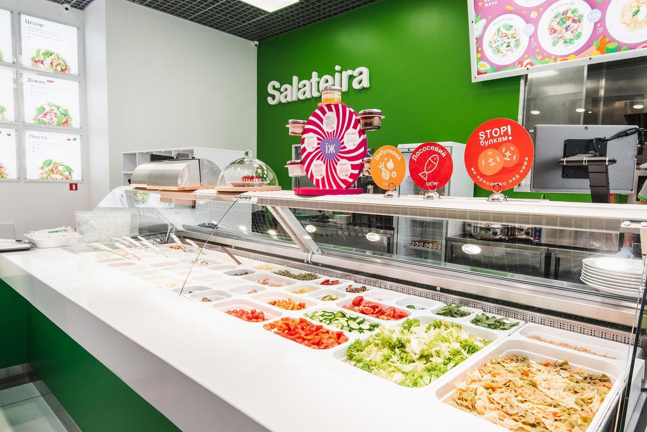 Salateira restaurant in Kyiv, Ukraine