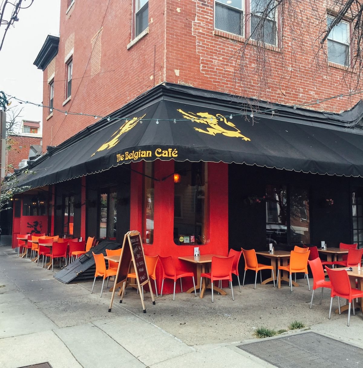 The Belgian Cafe restaurant in Philadelphia, United States