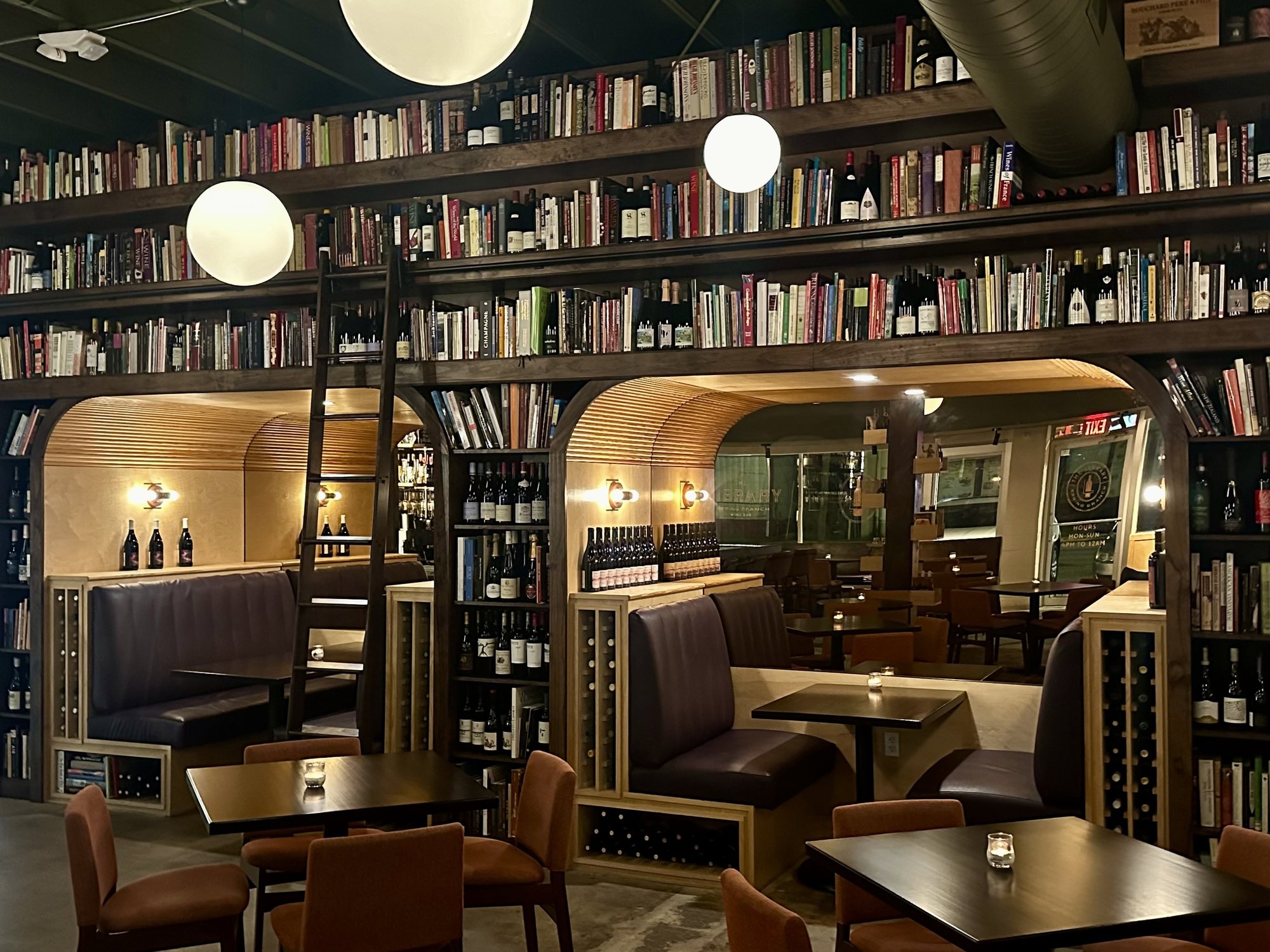 The Library restaurant in Houston, United States