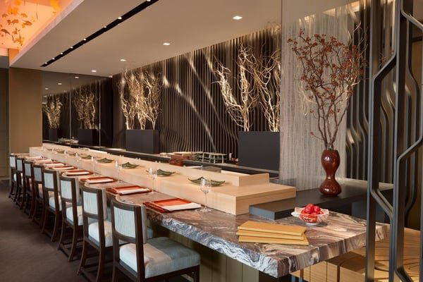 Nadaman restaurant in Tokyo, Japan