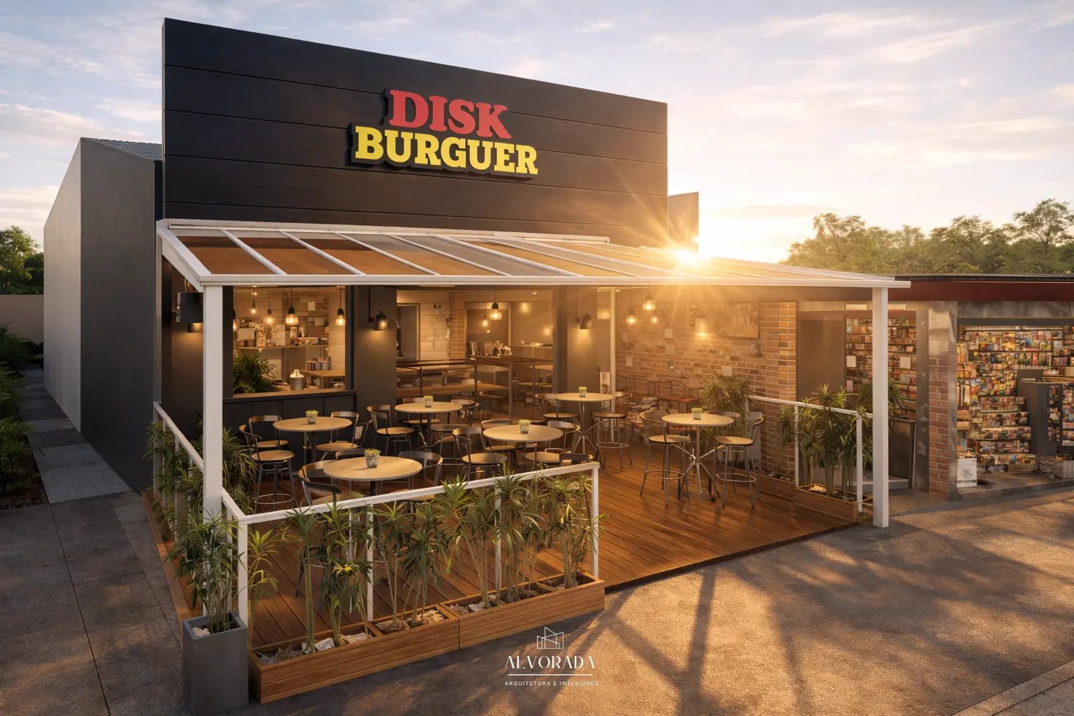 D Beer Burguer restaurant in Pombos