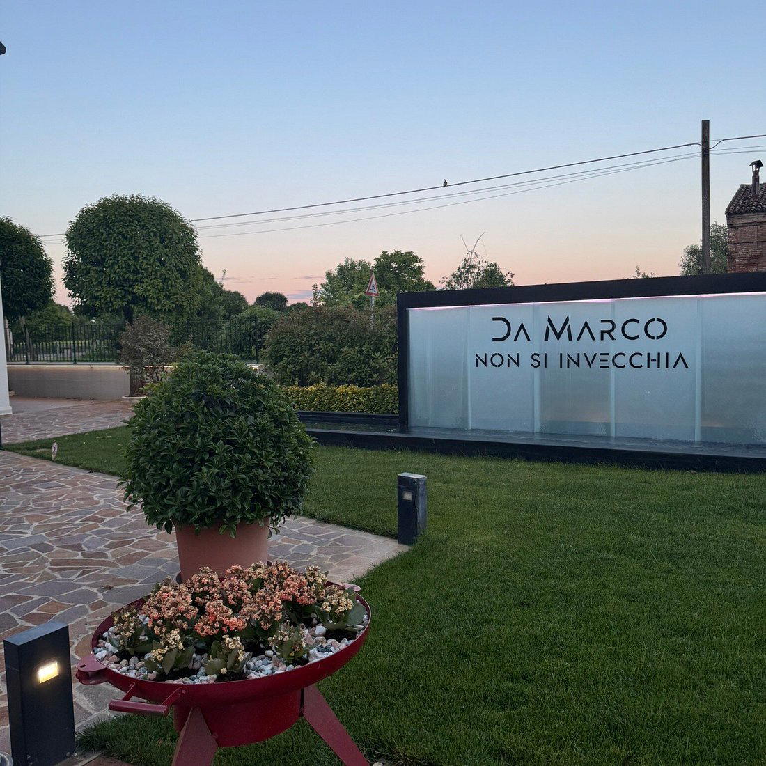 Da Marco restaurant in Stanghella, Italy