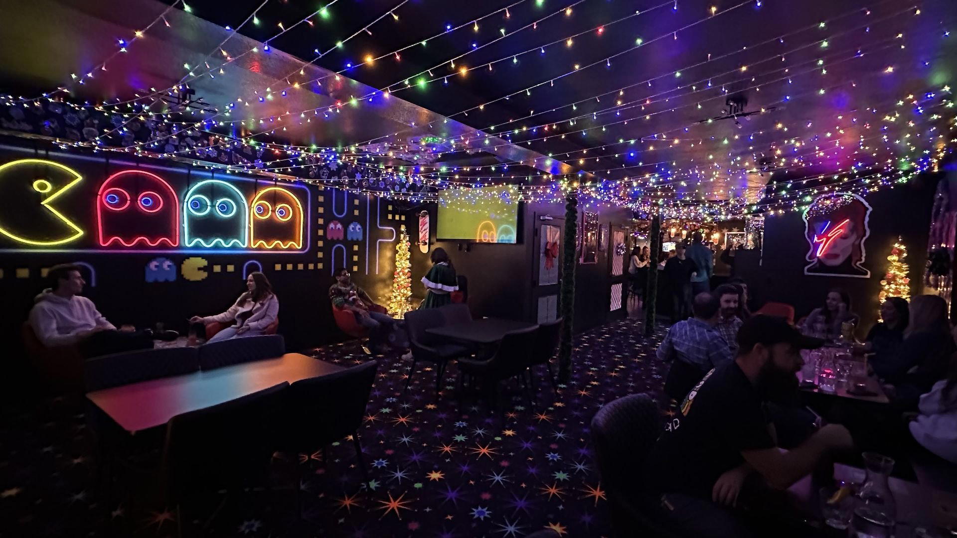 The Delorean restaurant in Denver, United States
