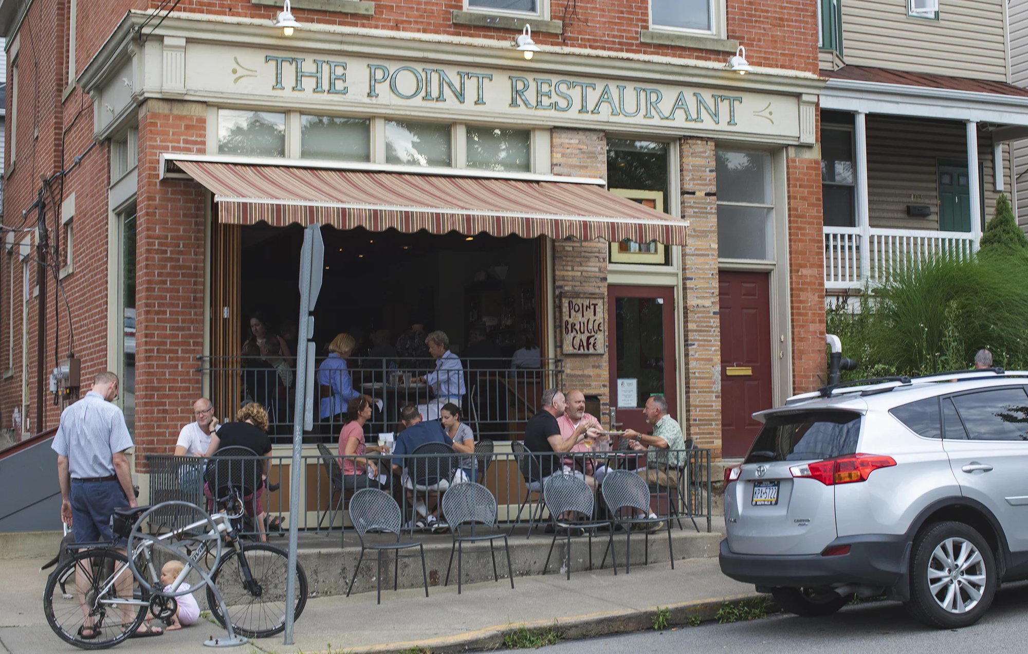 Point Brugge Cafe restaurant in Pittsburgh, United States