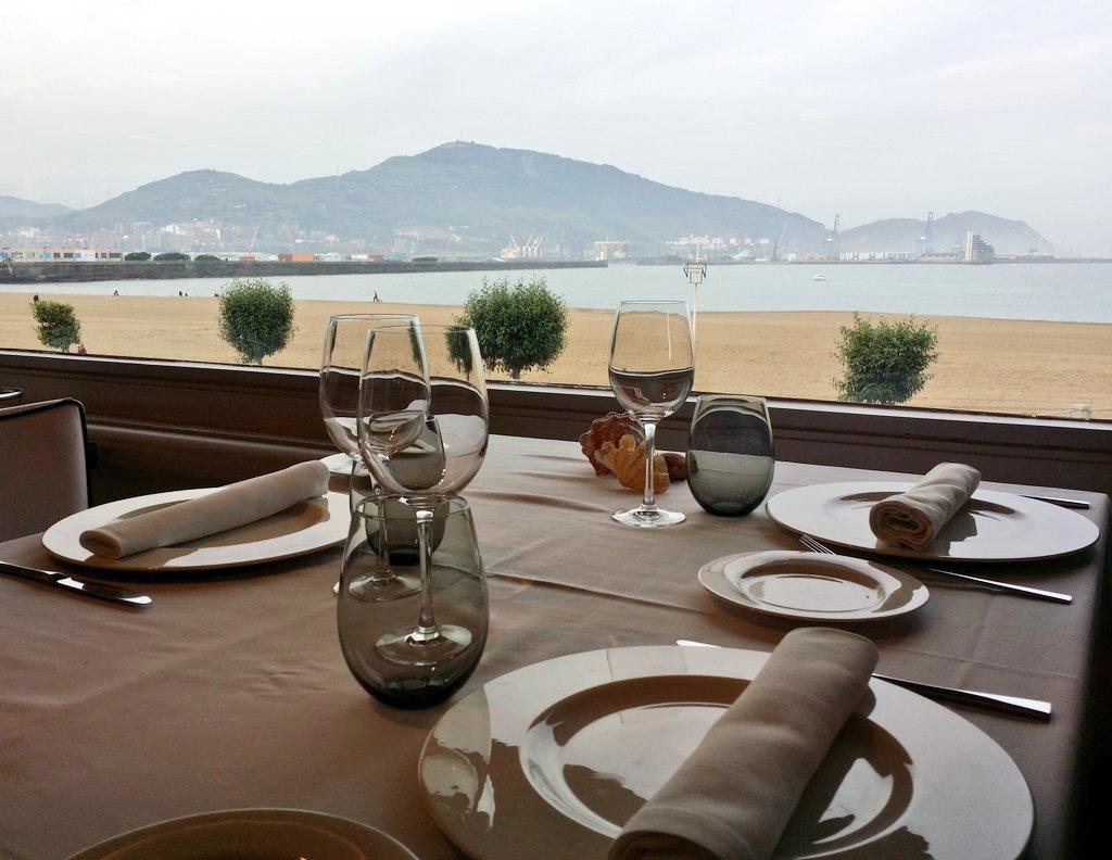 Tamarises Izarra restaurant in Getxo, Spain