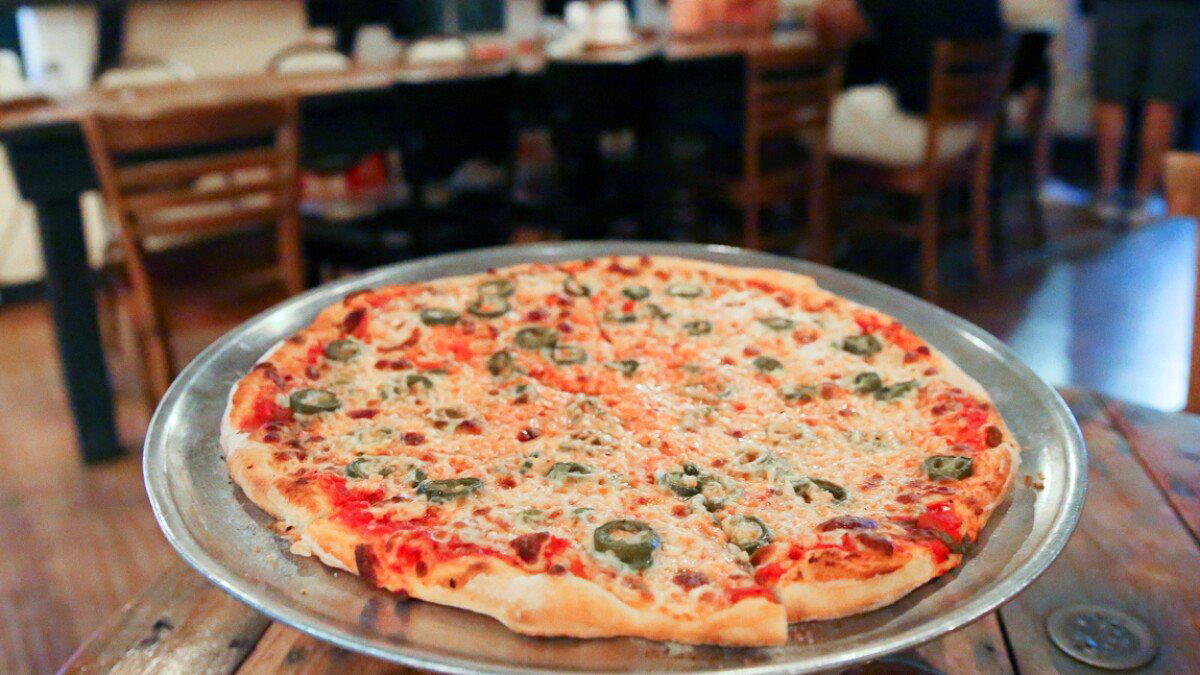 Prison Street Pizza restaurant in Lahaina, United States