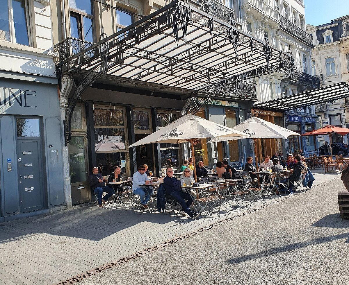 Moeder Lambic restaurant in Brussels, Belgium