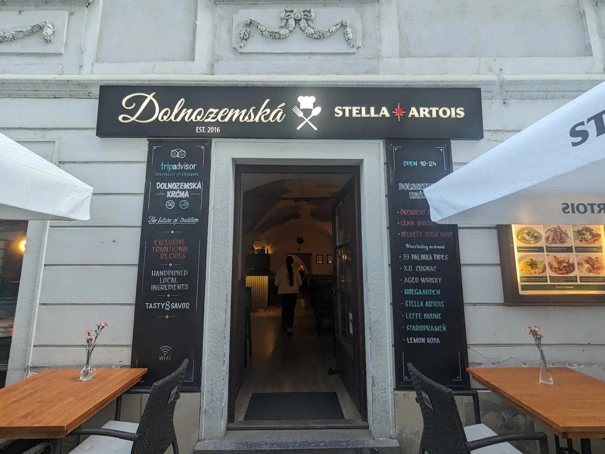 Dolnozemská restaurant in Bratislava, Slovakia