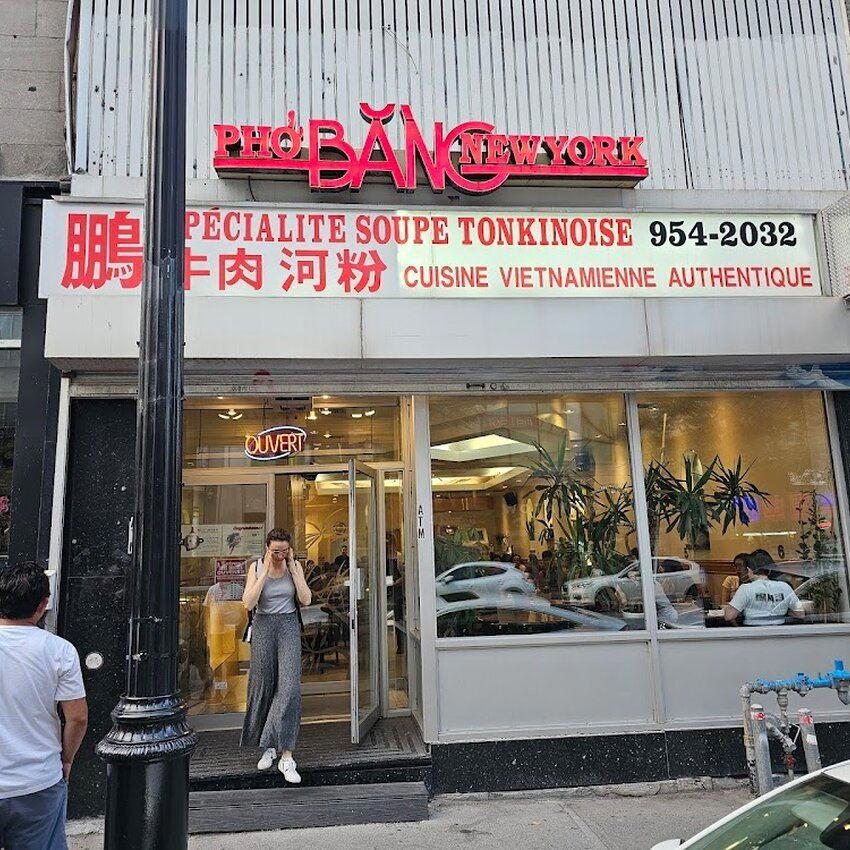 Pho Bang New York restaurant in Montréal, Canada