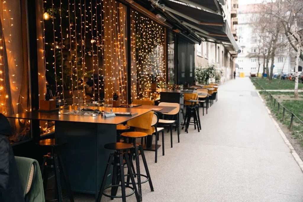 Pizzeria Park restaurant in Zagreb, Croatia