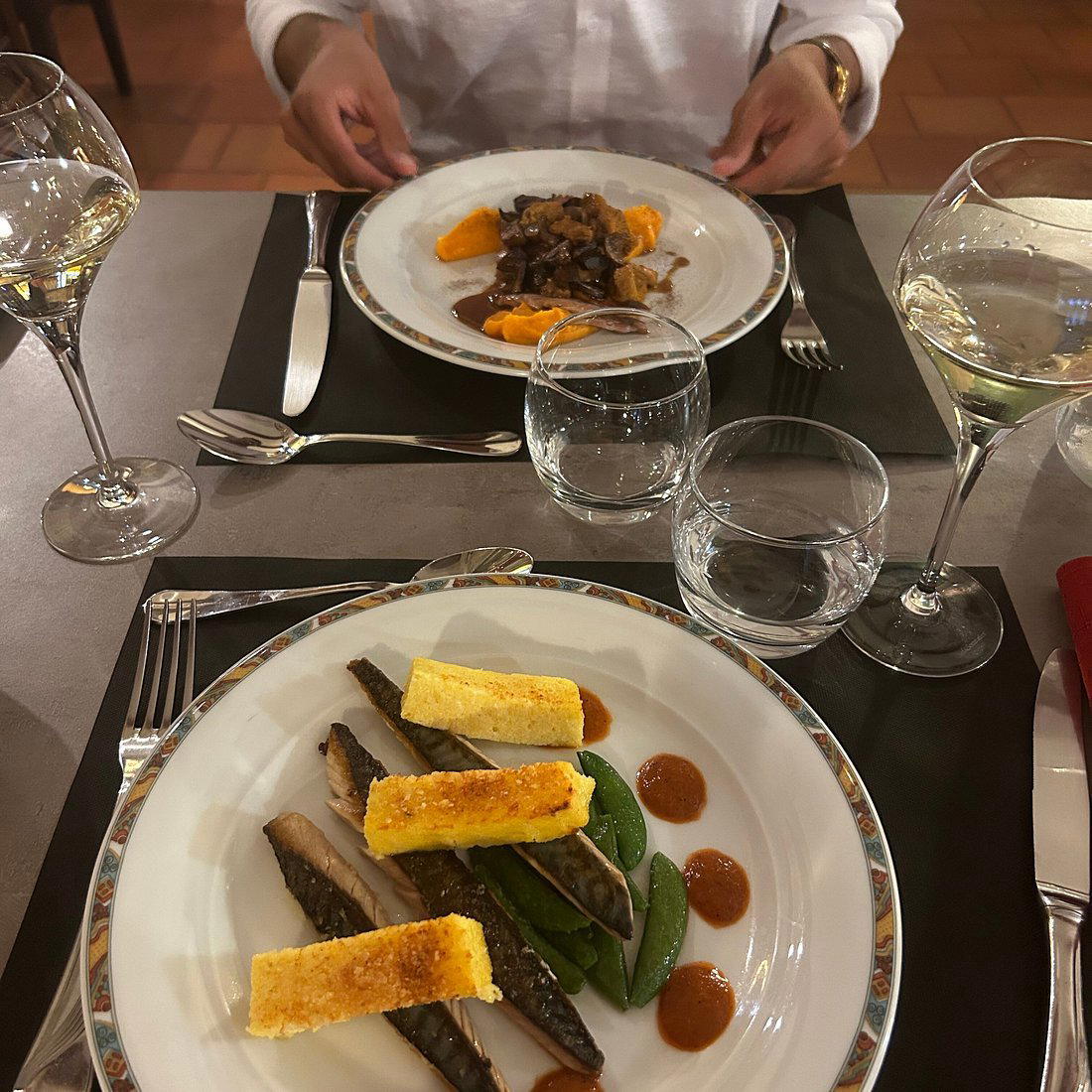La Table de Marine restaurant in Saint Michel D Euzet, France