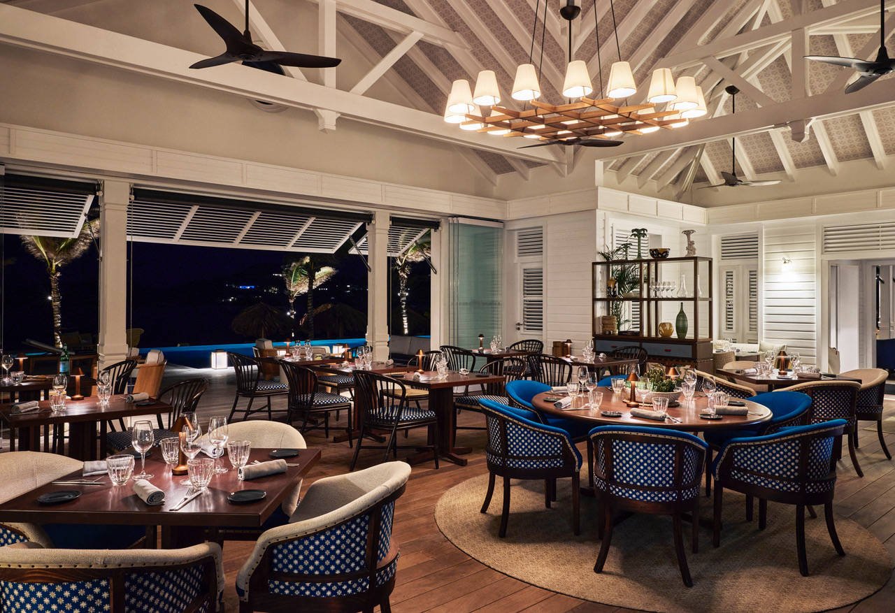 Beach House St. Barth, Restaurant in St. Barts