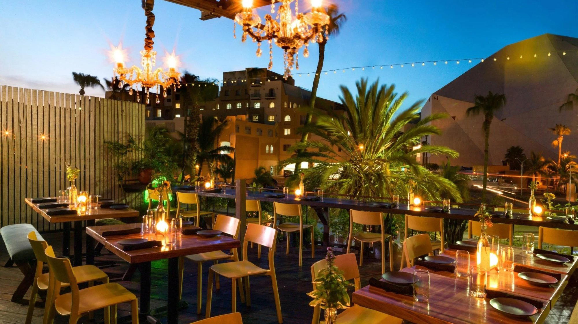 Outpost restaurant in Cabo San Lucas, Mexico