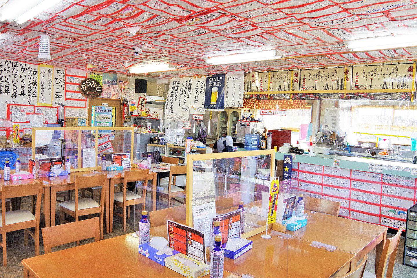 Karafuto Shokudō restaurant in Hokkaido (Wakkanai)