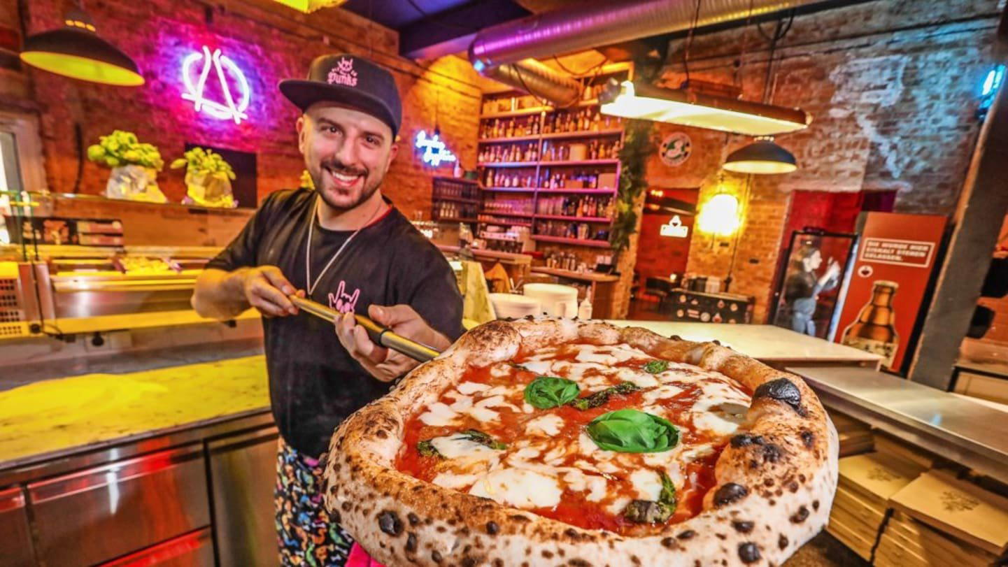 Pizza Punks restaurant in Hanover, Germany