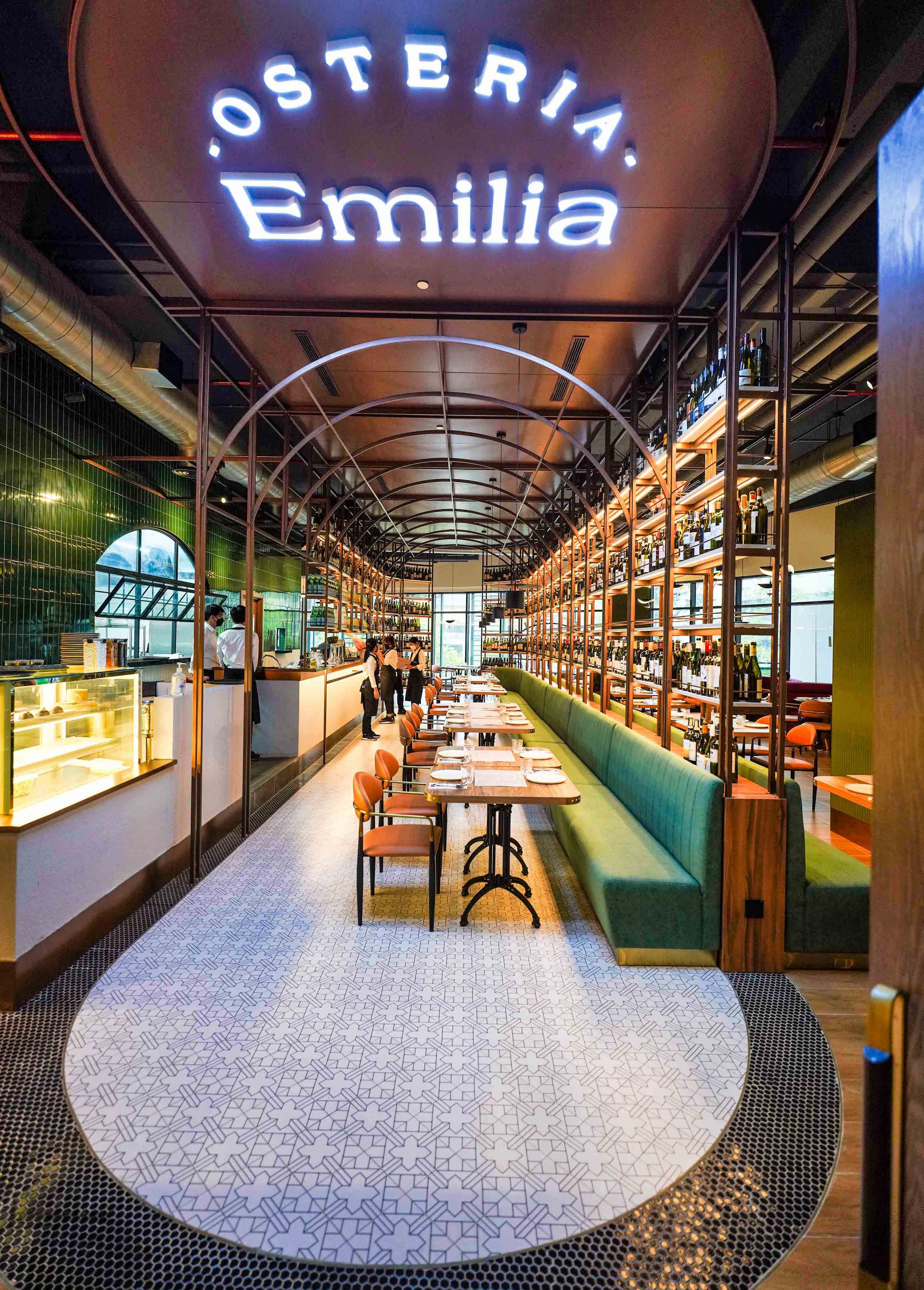 Osteria Emilia restaurant in Kuala Lumpur, Malaysia