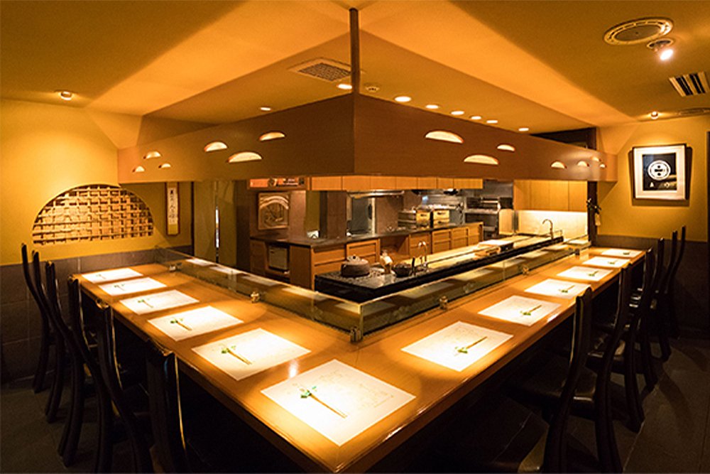 Naniwa kappo Kigawa restaurant in Osaka Shi, Japan