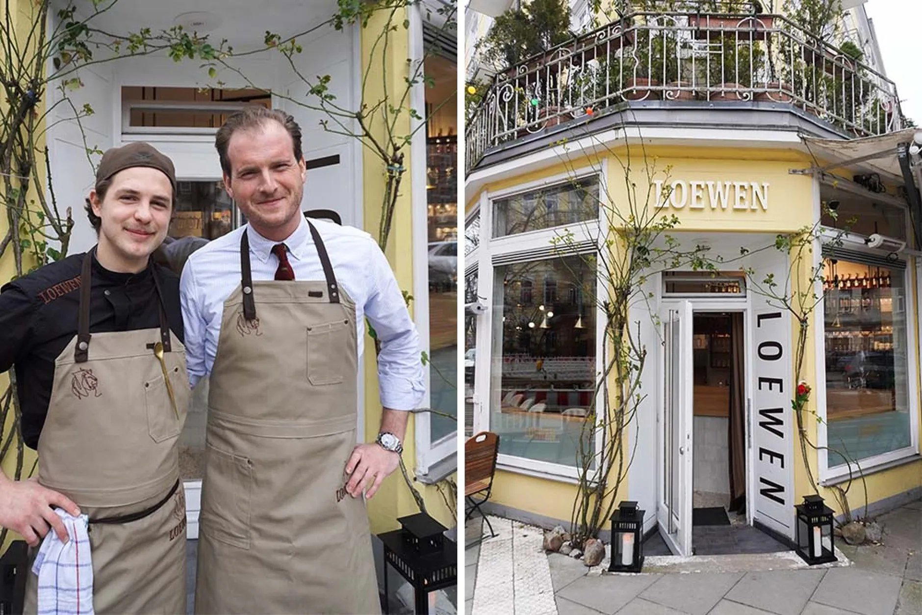 DAS LOEWEN restaurant in Hamburg, Germany
