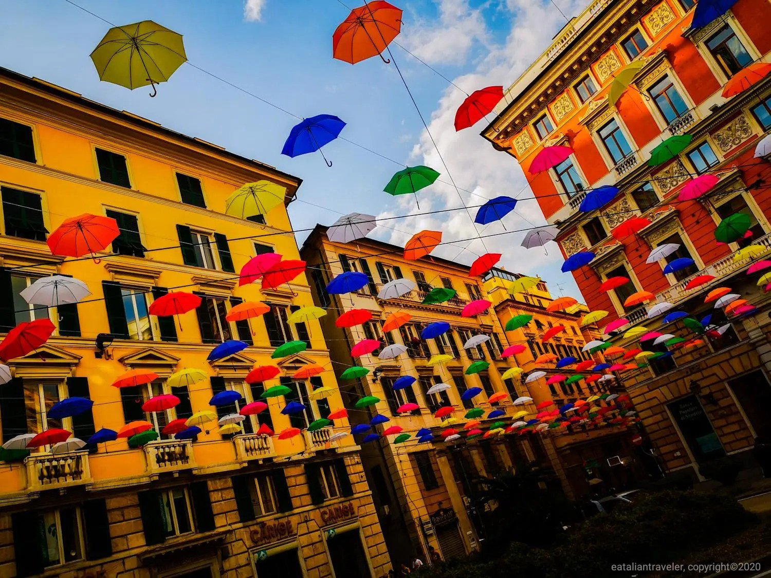 Corso Italia restaurant in Genoa, Italy