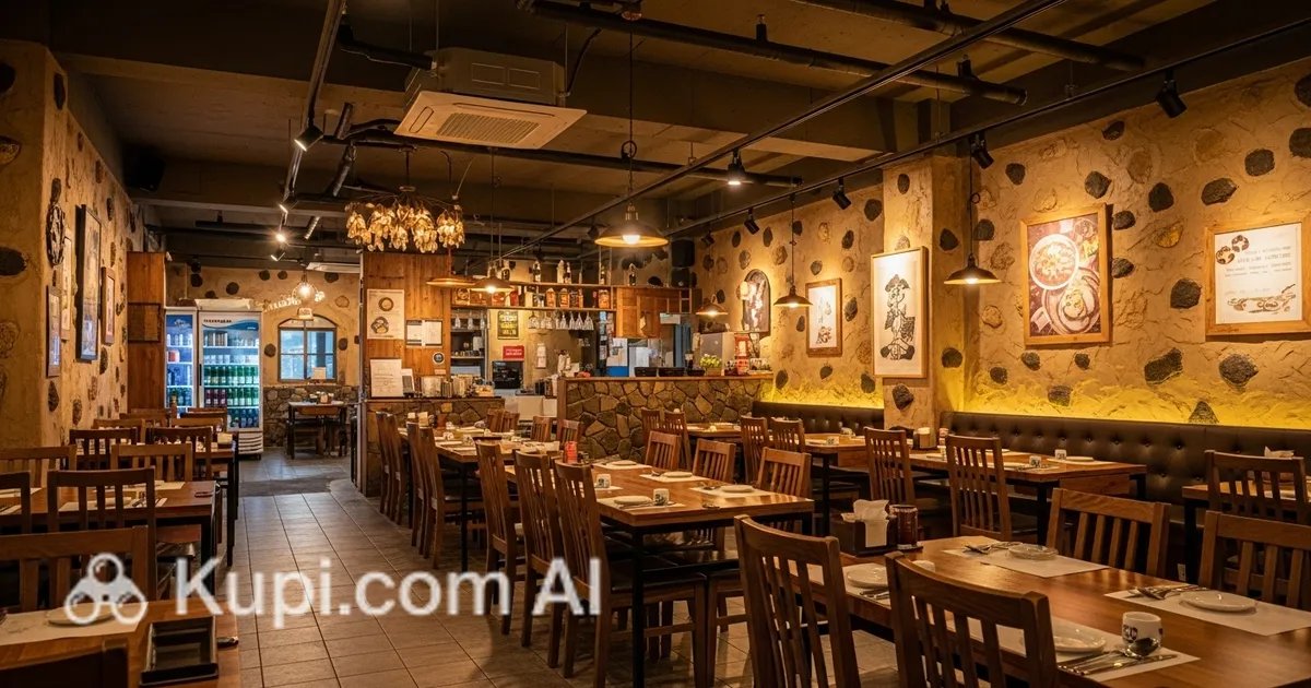 Jeju Island Grill restaurant in Seogwipo, South Korea