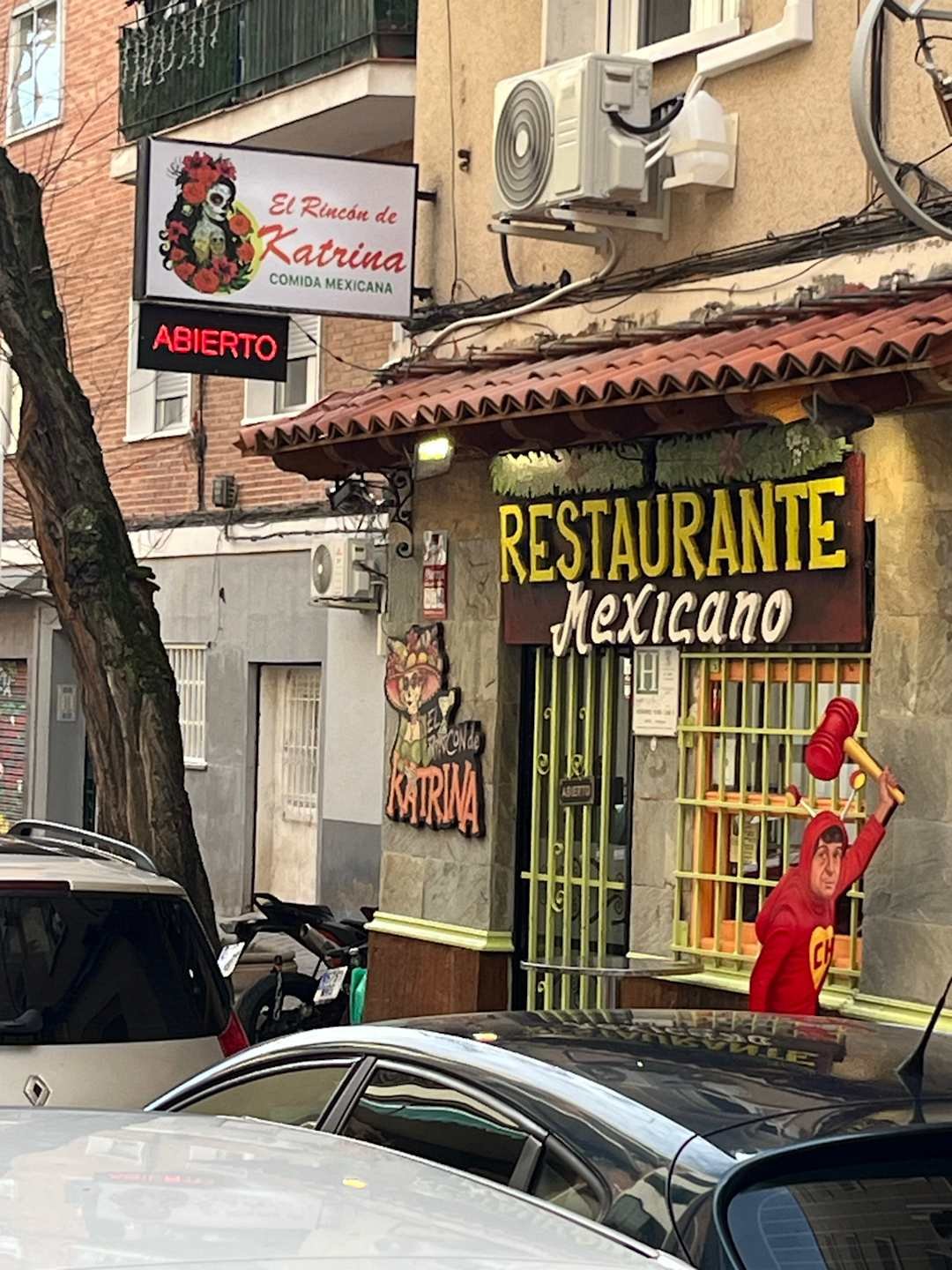 El rincón de Katrina restaurant in Madrid, Spain