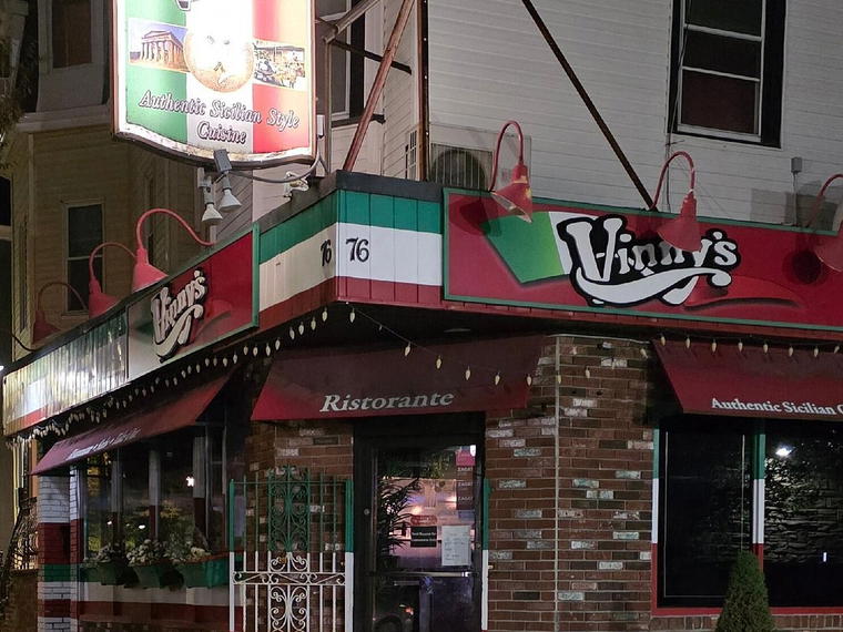 Vinny's at Night, Somerville, United States