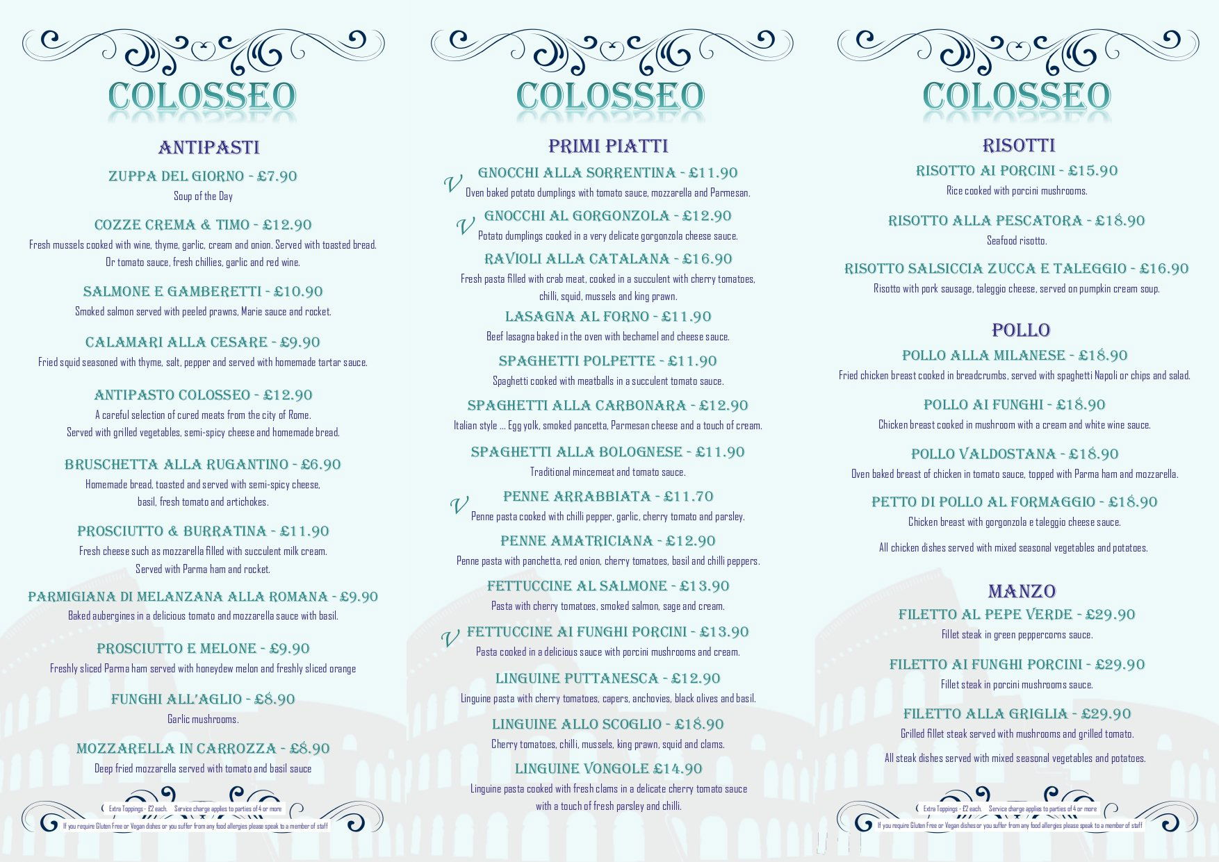 Colosseo, Restaurant in Hove