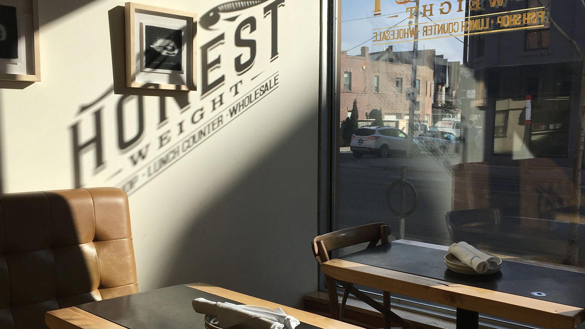 Honest Weight restaurant in Toronto, Canada