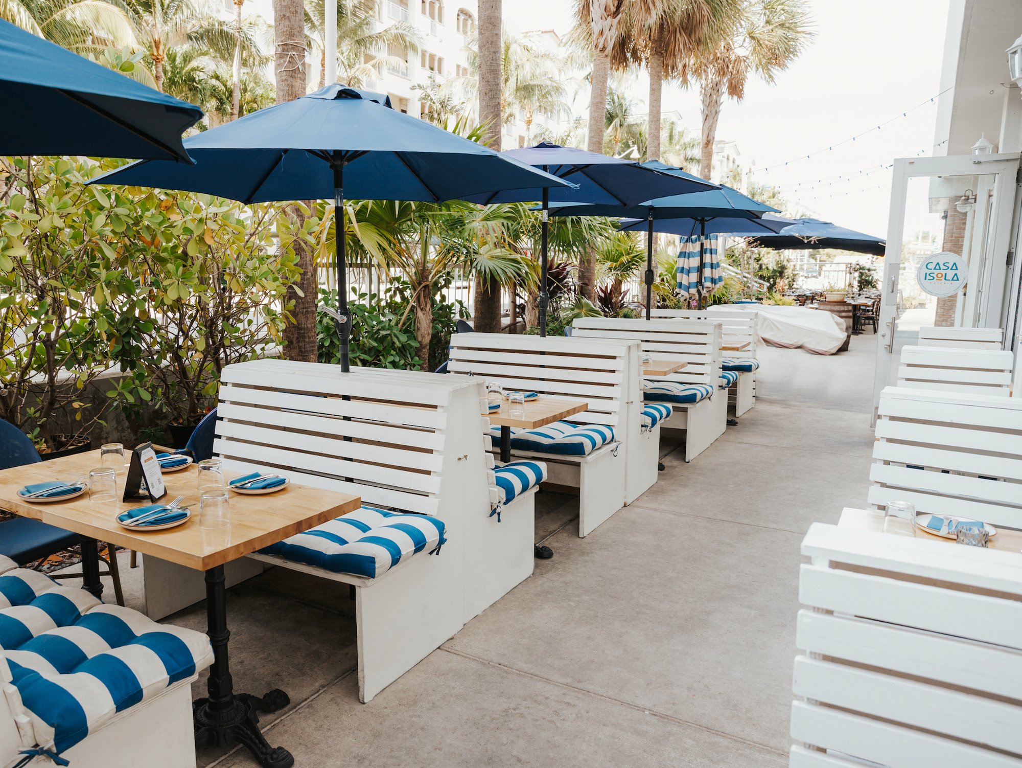 Casa Isola Osteria restaurant in Miami Beach, United States