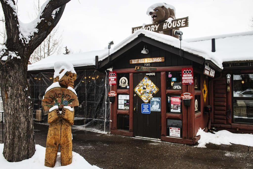 Hickory House restaurant in Aspen, United States